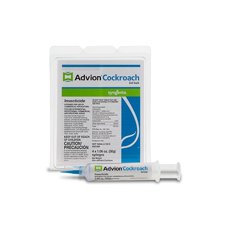 Advion Cockroach Gel Bait (4x30gm) Syngenta No 60458 25/cs 36cs/pllt 53206